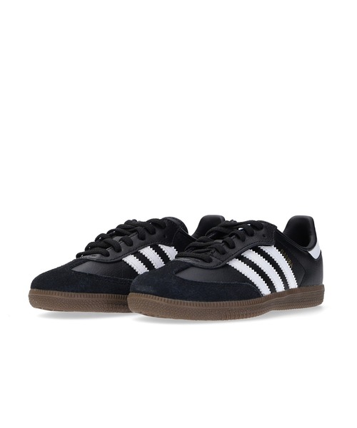adidas Originals（アディダスオリジナルス）の「adidas KIDS SAMBA OG CF EL C OOO37/JQ6390（スニーカー・キッズ・ブラック・19cm/20cm/21cm/17cm/18cm）」の5枚目の写真
