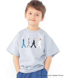 SHIPS（シップス）の「SHIPS KIDS:100~130cm  【THE BEATLES(ザ・ビートルズ)】半袖 Tシャツ（Tシャツ/カットソー）」