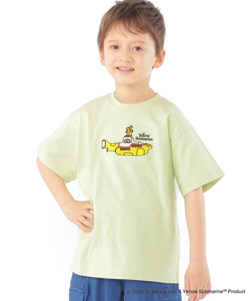 SHIPS(シップス)の「SHIPS KIDS:100~130cm /【THE BEATLES(ザ・ビートルズ)】半袖 Tシャツ(Tシャツ/カットソー・キッズ・ネイビー/ライトグリーン/オフホワイト/ライトブルー・110/100/120/130)」の14枚目の写真