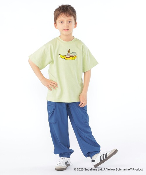 SHIPS(シップス)の「SHIPS KIDS:100~130cm /【THE BEATLES(ザ・ビートルズ)】半袖 Tシャツ(Tシャツ/カットソー・キッズ・ネイビー/ライトグリーン/オフホワイト/ライトブルー・110/100/120/130)」の15枚目の写真