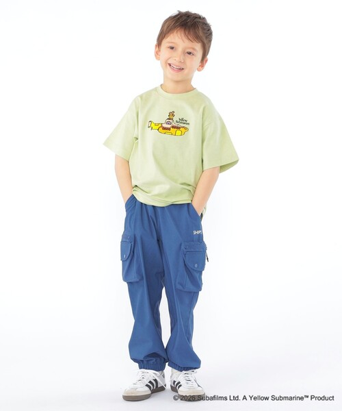 SHIPS(シップス)の「SHIPS KIDS:100~130cm /【THE BEATLES(ザ・ビートルズ)】半袖 Tシャツ(Tシャツ/カットソー・キッズ・ネイビー/ライトグリーン/オフホワイト/ライトブルー・110/100/120/130)」の16枚目の写真
