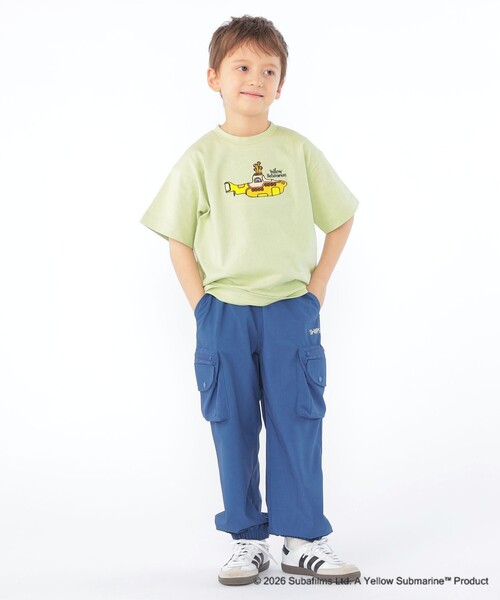 SHIPS(シップス)の「SHIPS KIDS:100~130cm /【THE BEATLES(ザ・ビートルズ)】半袖 Tシャツ(Tシャツ/カットソー・キッズ・ネイビー/ライトグリーン/オフホワイト/ライトブルー・110/100/120/130)」の18枚目の写真