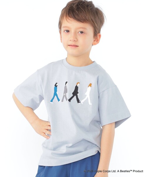 SHIPS(シップス)の「SHIPS KIDS:100~130cm /【THE BEATLES(ザ・ビートルズ)】半袖 Tシャツ(Tシャツ/カットソー・キッズ・ネイビー/ライトグリーン/オフホワイト/ライトブルー・110/100/120/130)」の21枚目の写真