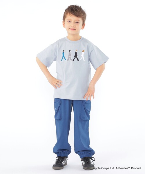 SHIPS(シップス)の「SHIPS KIDS:100~130cm /【THE BEATLES(ザ・ビートルズ)】半袖 Tシャツ(Tシャツ/カットソー・キッズ・ネイビー/ライトグリーン/オフホワイト/ライトブルー・110/100/120/130)」の22枚目の写真