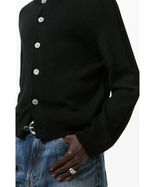 Our Legacy(アワーレガシー)の「OUR LEGACY TRUE CARDIGAN(カーディガン/ボレロ・メンズ・ブラック・46/44)」の4枚目の写真