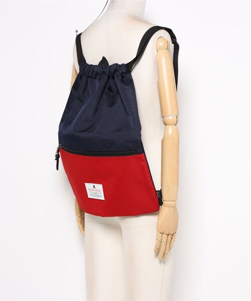MAKAVELIC（マキャベリック）の「【MAKAVELIC】TRUCKS KNAPSACK（ショルダーバッグ・メンズ・ブルー系その他/ブラック系その他/レッド系その他・FREE）」の5枚目の写真