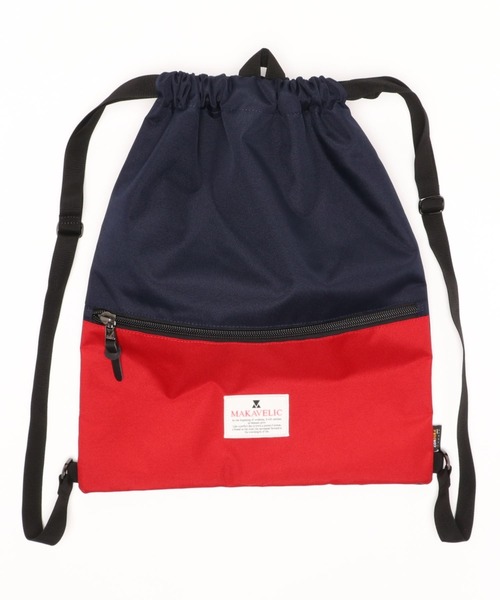 MAKAVELIC（マキャベリック）の「【MAKAVELIC】TRUCKS KNAPSACK（ショルダーバッグ・メンズ・ブルー系その他/ブラック系その他/レッド系その他・FREE）」の3枚目の写真