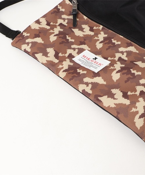 MAKAVELIC（マキャベリック）の「【MAKAVELIC】TRUCKS KNAPSACK（ショルダーバッグ・メンズ・ブルー系その他/ブラック系その他/レッド系その他・FREE）」の7枚目の写真