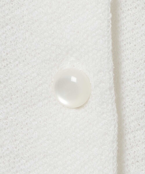 allureville（アルアバイル）の「リネンシャーベット2WAY プルオーバー（ニット/セーター・レディース・オフホワイト/ブルー/ピンク/ブラウン・2）」の6枚目の写真