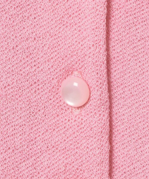 allureville（アルアバイル）の「リネンシャーベット2WAY プルオーバー（ニット/セーター・レディース・オフホワイト/ブルー/ピンク/ブラウン・2）」の9枚目の写真