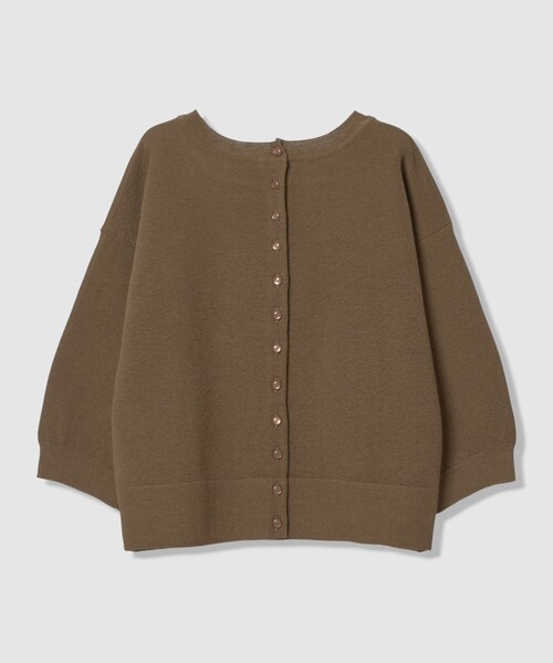 allureville（アルアバイル）の「リネンシャーベット2WAY プルオーバー（ニット/セーター・レディース・オフホワイト/ブルー/ピンク/ブラウン・2）」の14枚目の写真