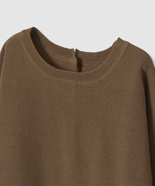 allureville（アルアバイル）の「リネンシャーベット2WAY プルオーバー（ニット/セーター・レディース・オフホワイト/ブルー/ピンク/ブラウン・2）」の15枚目の写真