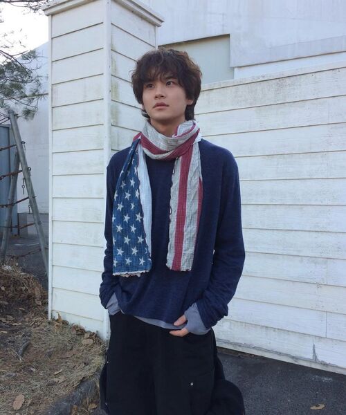 DNSR（ディーエヌエスアール）の「[オンフリックxDNSR] レイヤードボートネックロングスリーブネイビー（Tシャツ/カットソー・メンズ・その他・LARGE/MEDIUM/X-LARGE）」の10枚目の写真