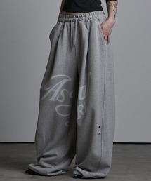 ◇ASYOUARE◇AYA ベルト付き バルーンス ウェット パンツ AYA BELTED BALLOON SWEAT PANTS