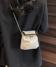 VIBGYOR | FReePLACe/がま口 ミニ チェーンショルダーバッグ X12791(ショルダーバッグ)