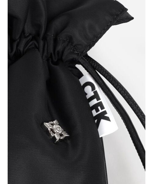 :ETHROF（イーサオブ）の「CONCHO STUDS DRAWSTRING BAG（ショルダーバッグ・レディース・ブラウン/ブラック・FREE）」の14枚目の写真
