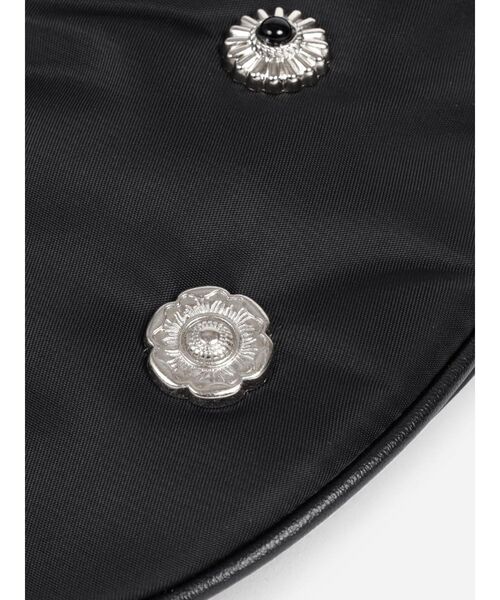 :ETHROF（イーサオブ）の「CONCHO STUDS DRAWSTRING BAG（ショルダーバッグ・レディース・ブラウン/ブラック・FREE）」の15枚目の写真
