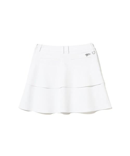 BEAMS GOLF(ビームスゴルフ)の「ORANGE LABEL / ストレッチ バックティアード スカート(接触冷感・吸水速乾・UVカット)(スカート・レディース・ブラック/ホワイト・MEDIUM/LARGE/SMALL)」の7枚目の写真