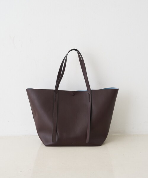 &MyuQ(アンドミューク)の「【&MyuQ/アンドミューク】MELET ビックトートバッグ/ショルダーバッグ(トートバッグ・レディース・ブラック/ダークブラウン・フリー)」の12枚目の写真