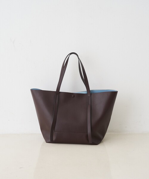 &MyuQ(アンドミューク)の「【&MyuQ/アンドミューク】MELET ビックトートバッグ/ショルダーバッグ(トートバッグ・レディース・ブラック/ダークブラウン・フリー)」の14枚目の写真