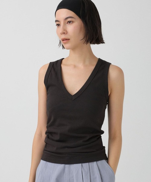 BABYLONE（バビロン）の「【onit】アメスリタンク（タンクトップ・レディース・ブラック/ホワイト・フリー）」の2枚目の写真