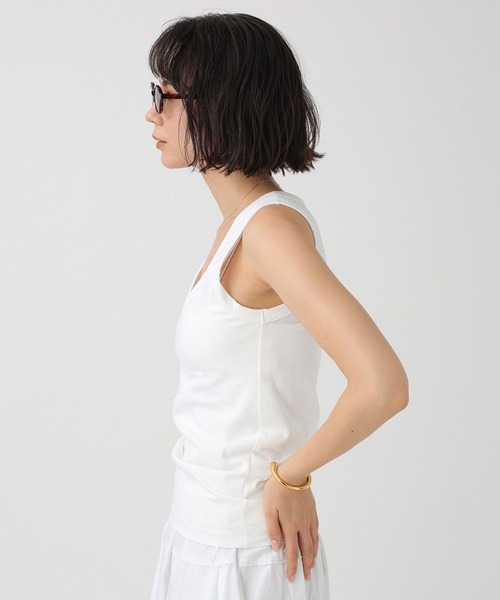 BABYLONE（バビロン）の「【onit】アメスリタンク（タンクトップ・レディース・ブラック/ホワイト・フリー）」の6枚目の写真