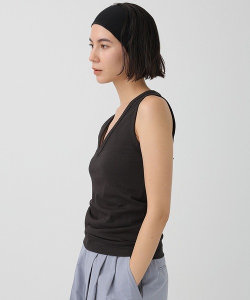 BABYLONE（バビロン）の「【onit】アメスリタンク（タンクトップ・レディース・ブラック/ホワイト・フリー）」の13枚目の写真