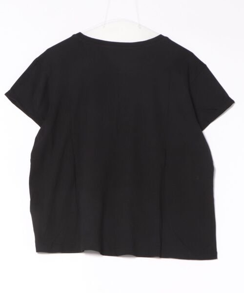 ALLSAINTS（オールセインツ）の「CRYSTAL ANNA FLORAL T-SHIRT | CRYSTAL ANNA フローラル Tシャツ（Tシャツ/カットソー・レディース・ブラック・L/S/XS/M）」の9枚目の写真