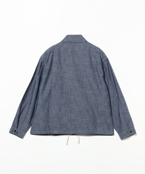 Barbour(バブアー)の「Barbour / Heritage+ MODIFIED WESTOE シャンブレー ジャケット(ブルゾン・メンズ・サックスブルー・SMALL/MEDIUM/LARGE)」の6枚目の写真