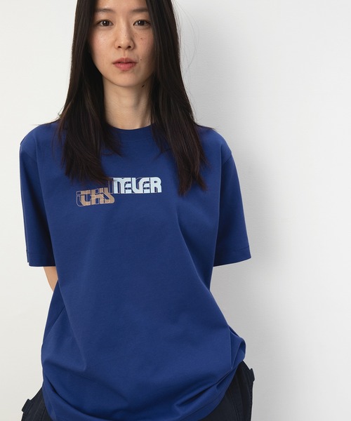 thisisneverthat(ディスイズネバーザット)の「Misalign Tee(Tシャツ/カットソー・メンズ・ロイヤルブルー/ブラック系その他・L/M/S/XL)」の8枚目の写真