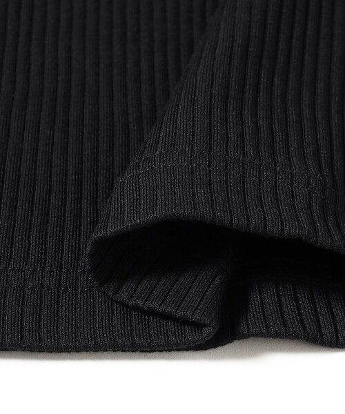 FRED PERRY（フレッドペリー）の「FRED PERRY / リブ ポロ ドレス（ワンピース・レディース・ブラック・10）」の6枚目の写真