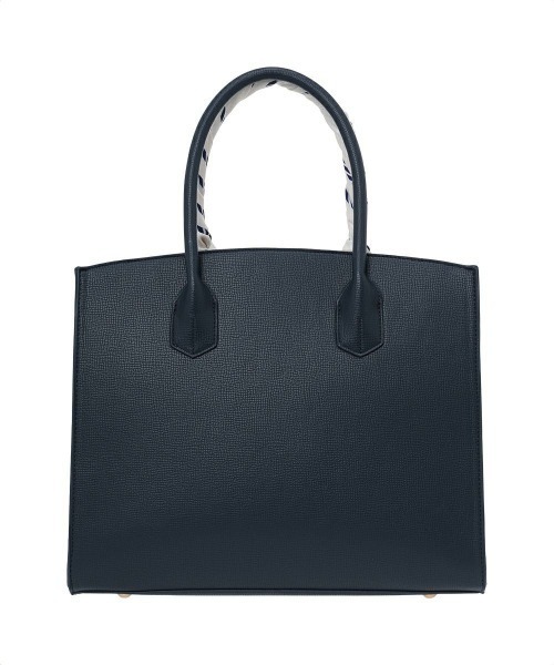 an another angelus（アンアナザーアンジェラス）の「スカーフハンドルフェイクレザートートバッグ/fint フィント（トートバッグ・レディース・ピンクベージュ/ネイビー・FREE）」の20枚目の写真