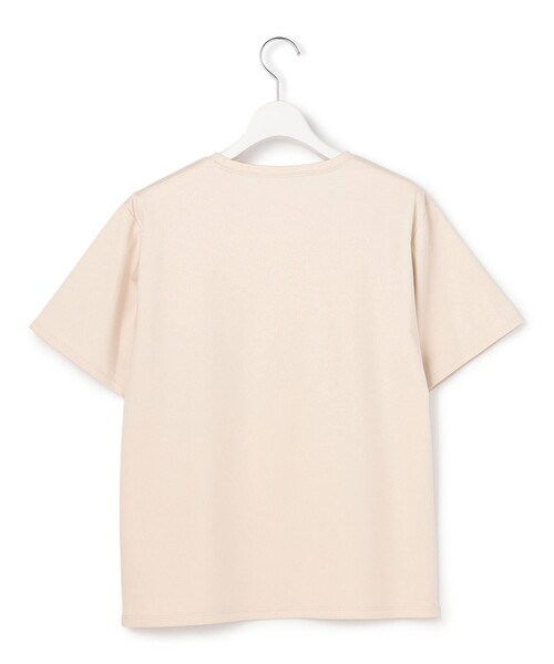 23区 L(ニジュウサンクオオキイサイズ)の「シアーエンブロイダリー キャミソール コンビ Tシャツ(Tシャツ/カットソー・レディース・ブラック系/ベージュ系/ホワイト系・44/46/48)」の21枚目の写真