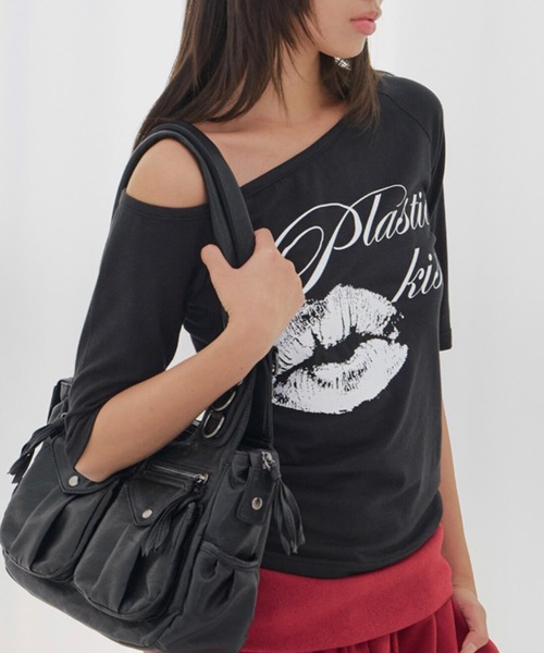 FANCY CLUB(ファンシークラブ)の「【日本未発売/WEB限定】FANCY CLUB(ファンシークラブ)/大容量 ショルダー トート ホーボーバッグ/RANMA HOBO BAG(ショルダーバッグ・レディース・アイボリー/ブラウン/ブラック・FREE)」の11枚目の写真