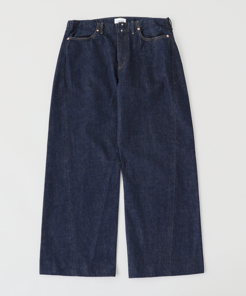 TANAKA(タナカ)の「TANAKA (タナカ) BOY JEAN TROUSERS(デニムパンツ・メンズ・ネイビー・31/30/29)」の1枚目の写真