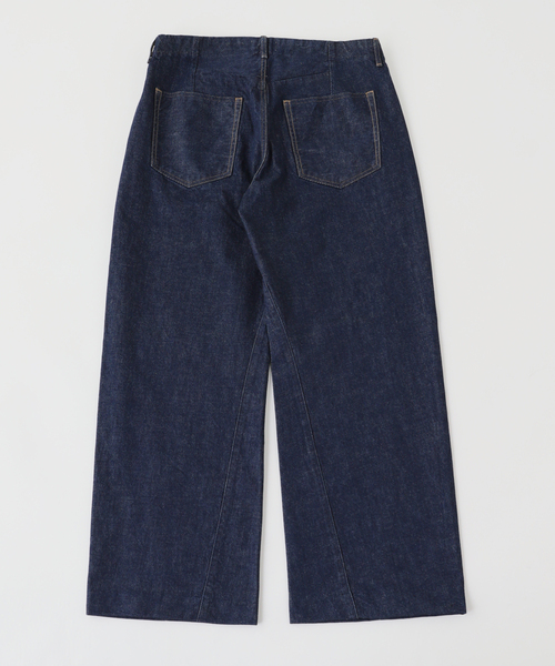TANAKA(タナカ)の「TANAKA (タナカ) BOY JEAN TROUSERS(デニムパンツ・メンズ・ネイビー・31/30/29)」の2枚目の写真