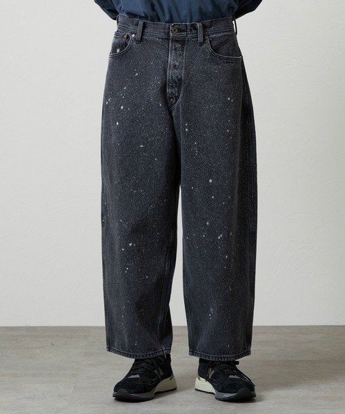 Lee（リー）の「SUPERSIZED ビッグシルエットカウボーイデニムパンツ/ギャラクティックウォッシュ セットアップ対応（デニムパンツ・メンズ・ブラック系その他・LARGE/MEDIUM）」の7枚目の写真