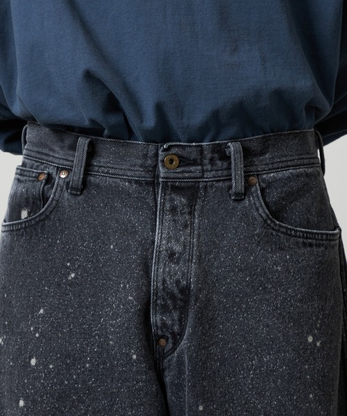 Lee（リー）の「SUPERSIZED ビッグシルエットカウボーイデニムパンツ/ギャラクティックウォッシュ セットアップ対応（デニムパンツ・メンズ・ブラック系その他・LARGE/MEDIUM）」の8枚目の写真