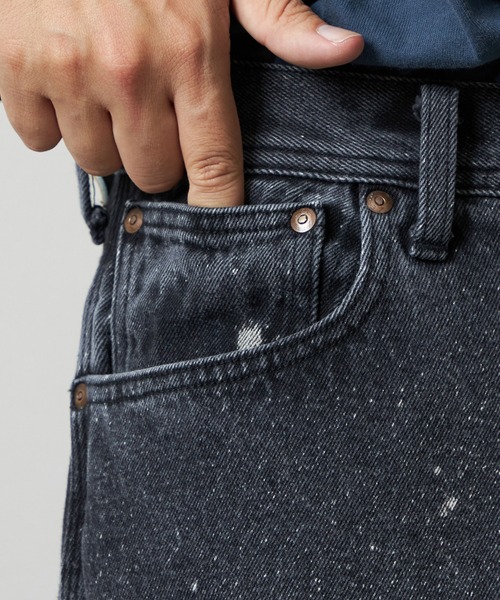 Lee（リー）の「SUPERSIZED ビッグシルエットカウボーイデニムパンツ/ギャラクティックウォッシュ セットアップ対応（デニムパンツ・メンズ・ブラック系その他・LARGE/MEDIUM）」の11枚目の写真