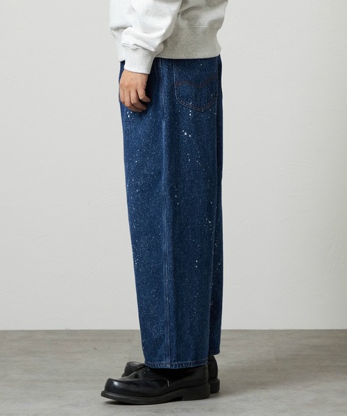 Lee（リー）の「SUPERSIZED ビッグシルエットカウボーイデニムパンツ/ギャラクティックウォッシュ セットアップ対応（デニムパンツ・メンズ・ブラック系その他・LARGE/MEDIUM）」の18枚目の写真