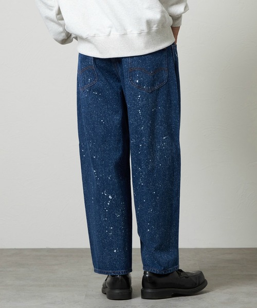 Lee（リー）の「SUPERSIZED ビッグシルエットカウボーイデニムパンツ/ギャラクティックウォッシュ セットアップ対応（デニムパンツ・メンズ・ブラック系その他・LARGE/MEDIUM）」の20枚目の写真