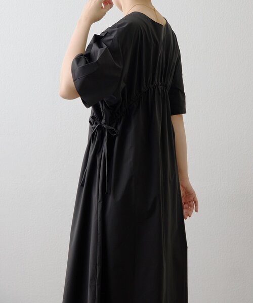 ear PAPILLONNER(イアパピヨネ)の「ドロストワンピース【SUM1 STYLE】(ワンピース・レディース・ブラック/レッド/パープル・FREE)」の9枚目の写真