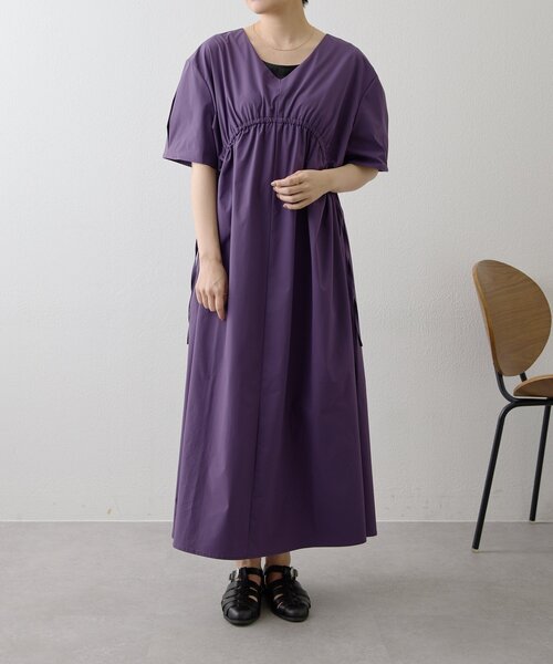 ear PAPILLONNER(イアパピヨネ)の「ドロストワンピース【SUM1 STYLE】(ワンピース・レディース・ブラック/レッド/パープル・FREE)」の20枚目の写真