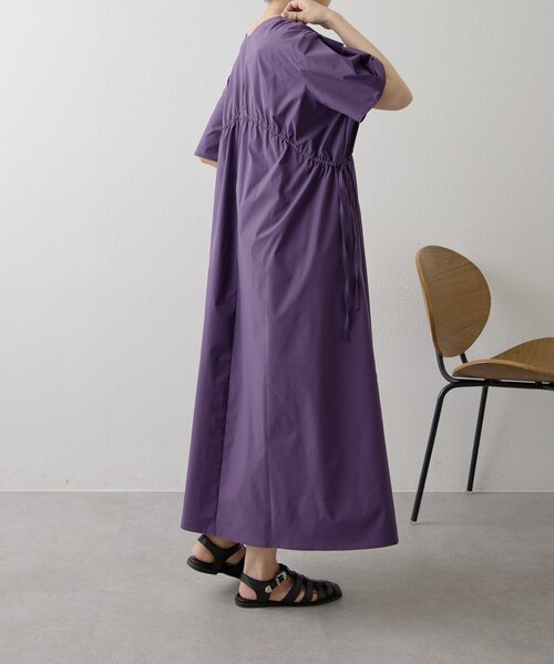 ear PAPILLONNER(イアパピヨネ)の「ドロストワンピース【SUM1 STYLE】(ワンピース・レディース・ブラック/レッド/パープル・FREE)」の21枚目の写真