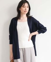 着流しカーディガン/接触冷感/洗える/WEB限定サイズあり