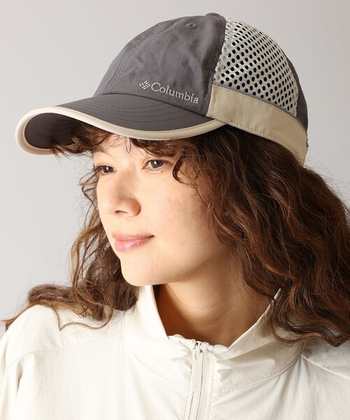 Columbia(コロンビア)の「Columbia/ フローズンガーデンキャップ /コロンビア(キャップ・レディース・ブラック/グレー/ベージュ・ONE SIZE)」の2枚目の写真