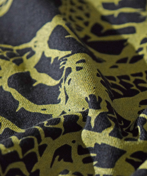 ALDIES(アールディーズ)の「Two Snakes Big T / ツースネークスビッグT(Tシャツ/カットソー・メンズ・ブルー/ブラック/ホワイト・FREE)」の9枚目の写真