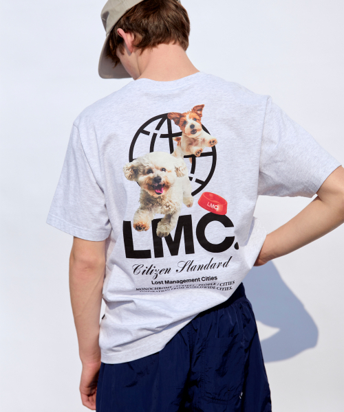 LMCの「FLYING PUPPY TEE light heather gray（Tシャツ/カットソー・レディース・その他・SMALL/MEDIUM/LARGE/X-LARGE）」の3枚目の写真