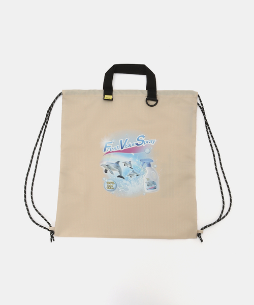 FlexibleVisual SPCE(フレキシブルヴィジュアルスペース)の「FlexibleVisual SPCE / フレキシブル ヴィジュアル スペース FreshVisionSpray BAG(ショルダーバッグ・レディース・アイボリー/ブラック・FREE)」の2枚目の写真
