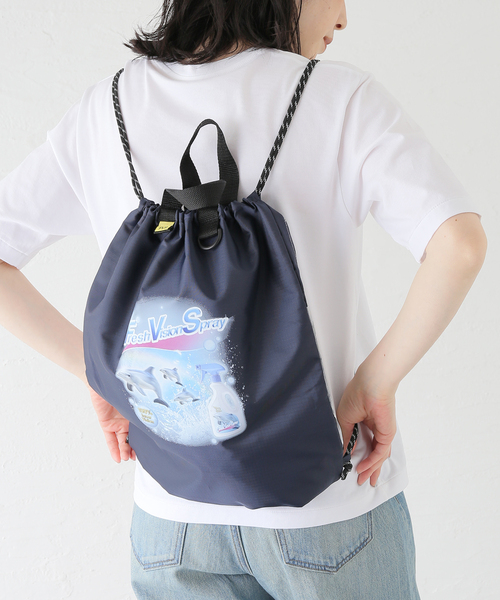 FlexibleVisual SPCE(フレキシブルヴィジュアルスペース)の「FlexibleVisual SPCE / フレキシブル ヴィジュアル スペース FreshVisionSpray BAG(ショルダーバッグ・レディース・アイボリー/ブラック・FREE)」の12枚目の写真